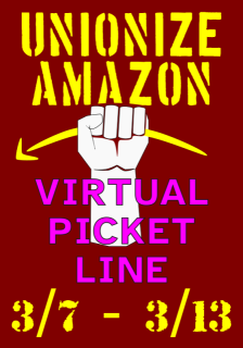 Unionize Amazon virtual picket line